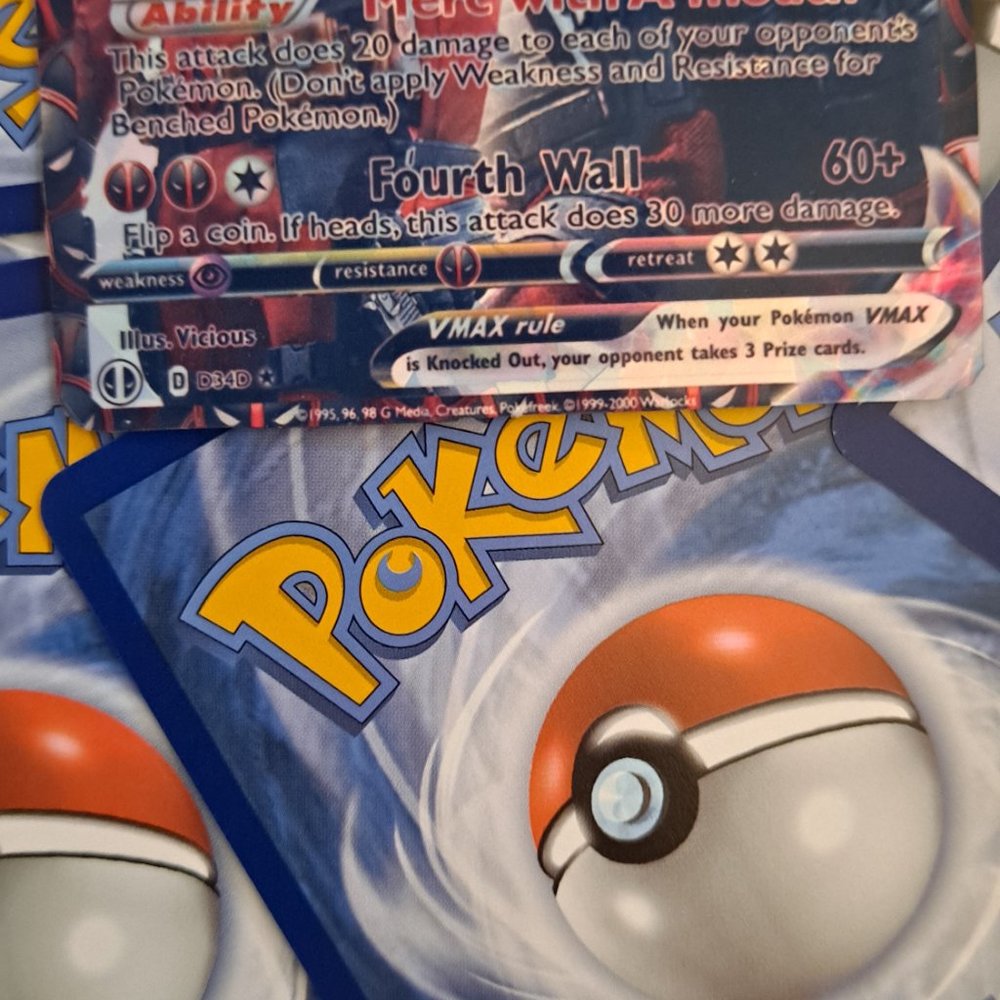 Deadpool Pokemon Card - Picture 6 of 8